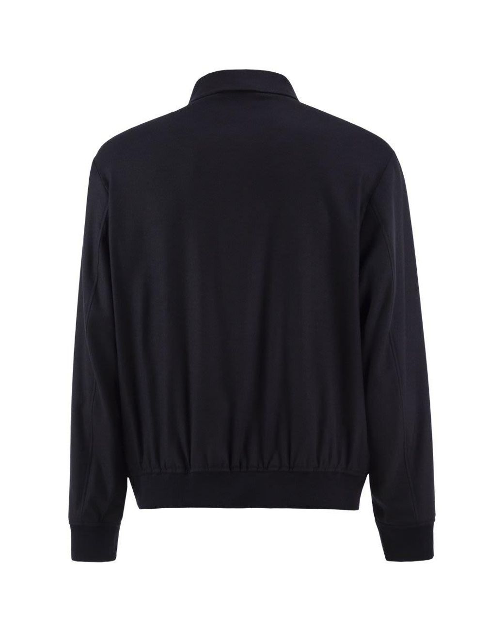 Boss Black Virgin Wool Blend Jacket With Zip for men