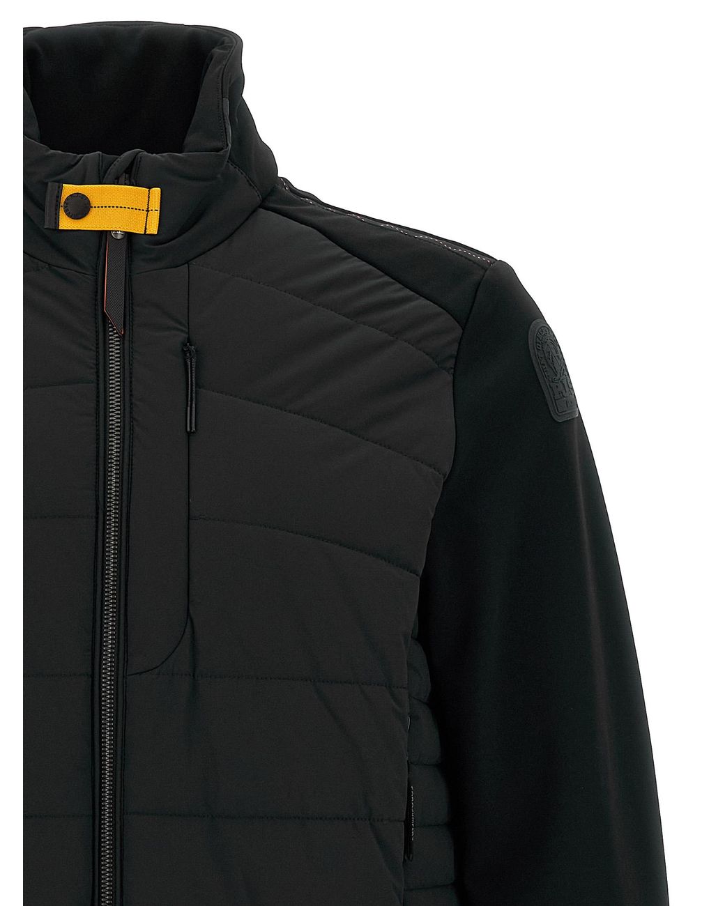 Parajumpers Black Mick Puffer Jackets for men
