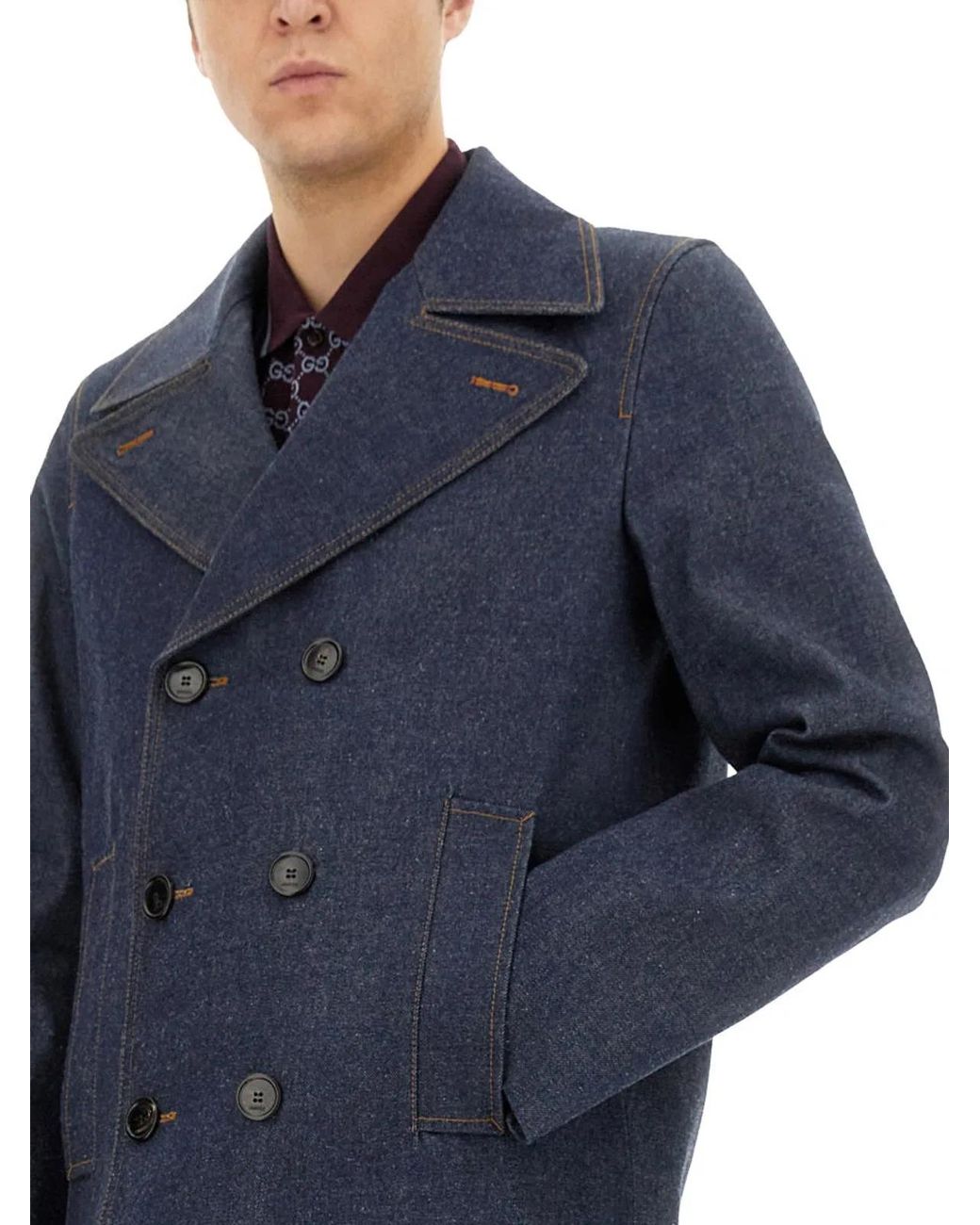 Gucci Blue Denim Jacket
