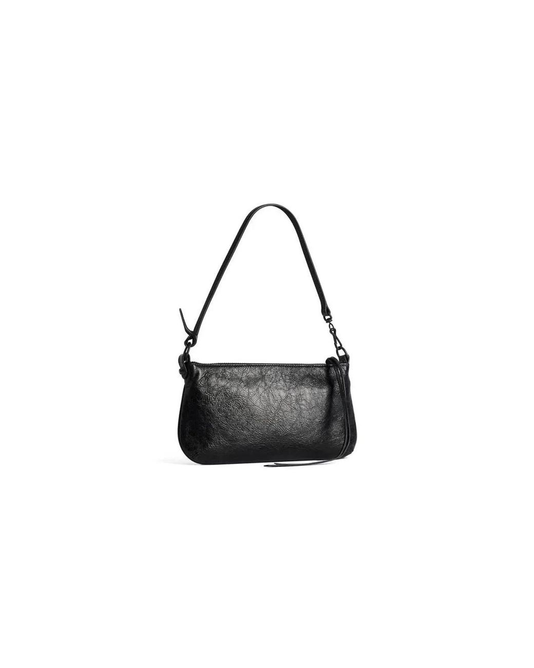 Balenciaga Black Le City Pouch On Strap