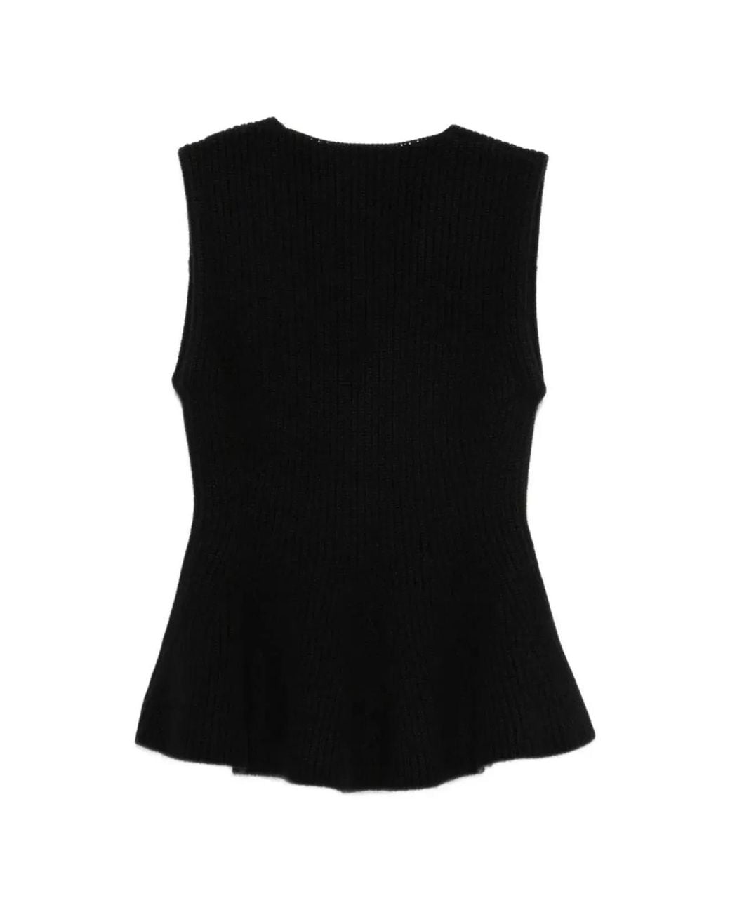 Lisa Yang Black Milia Vest