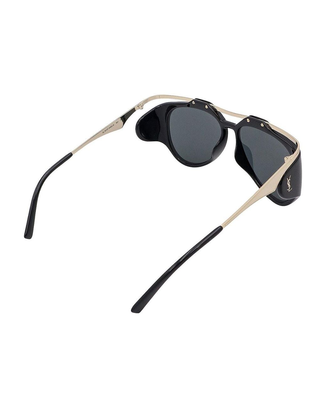 Saint Laurent Black Ysl Sl M137 Amelia Singlasses for men