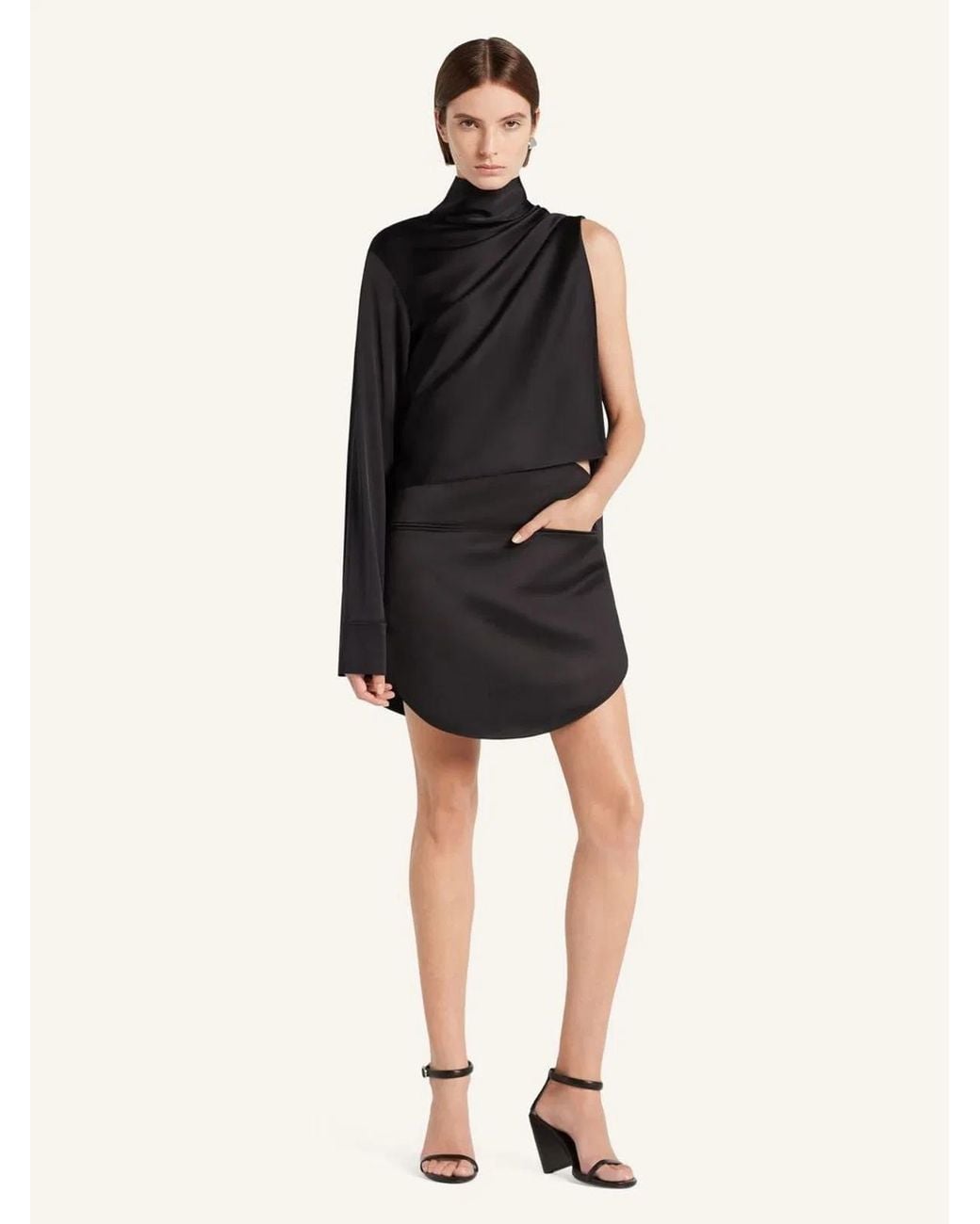 Courreges Black Courregès Skirt