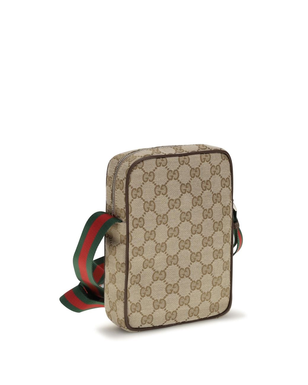 Gucci Gray Small Tag Pouch for men