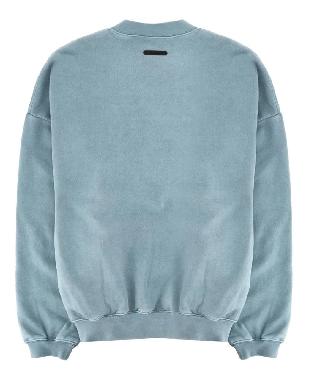 Fear Of God Blue Felpa Campus 90S for men