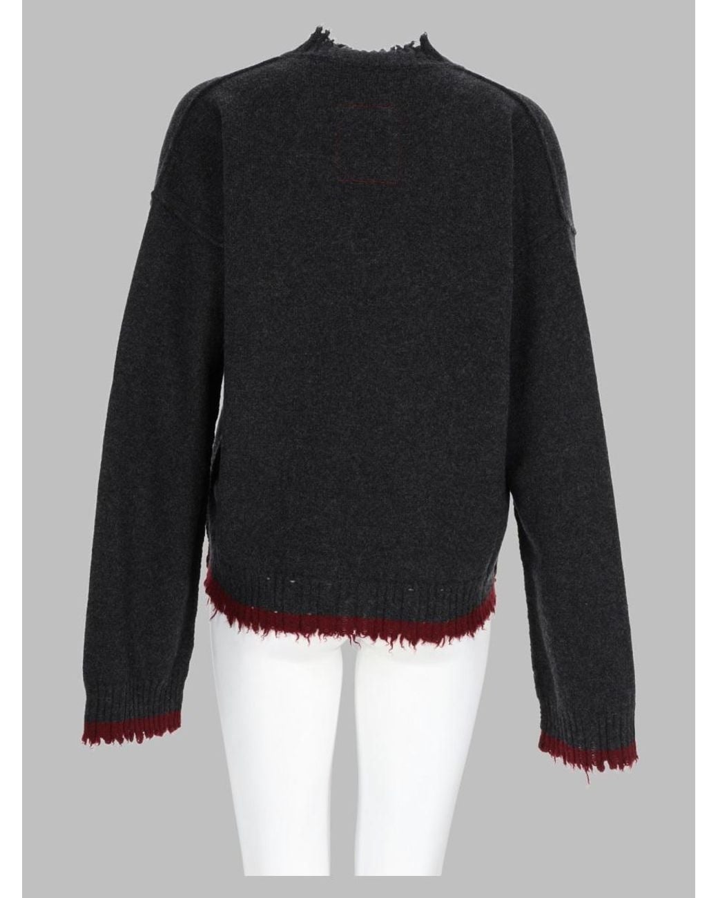 Uma Wang Black 100% Cashmere Top