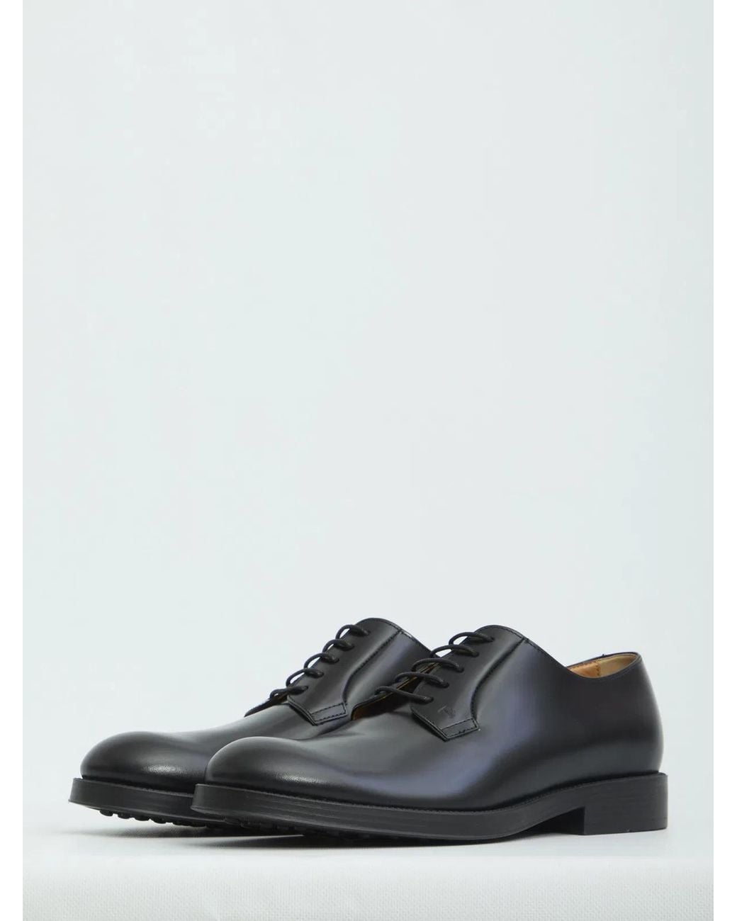 Tod's White Derby Lace-Up Shos for men
