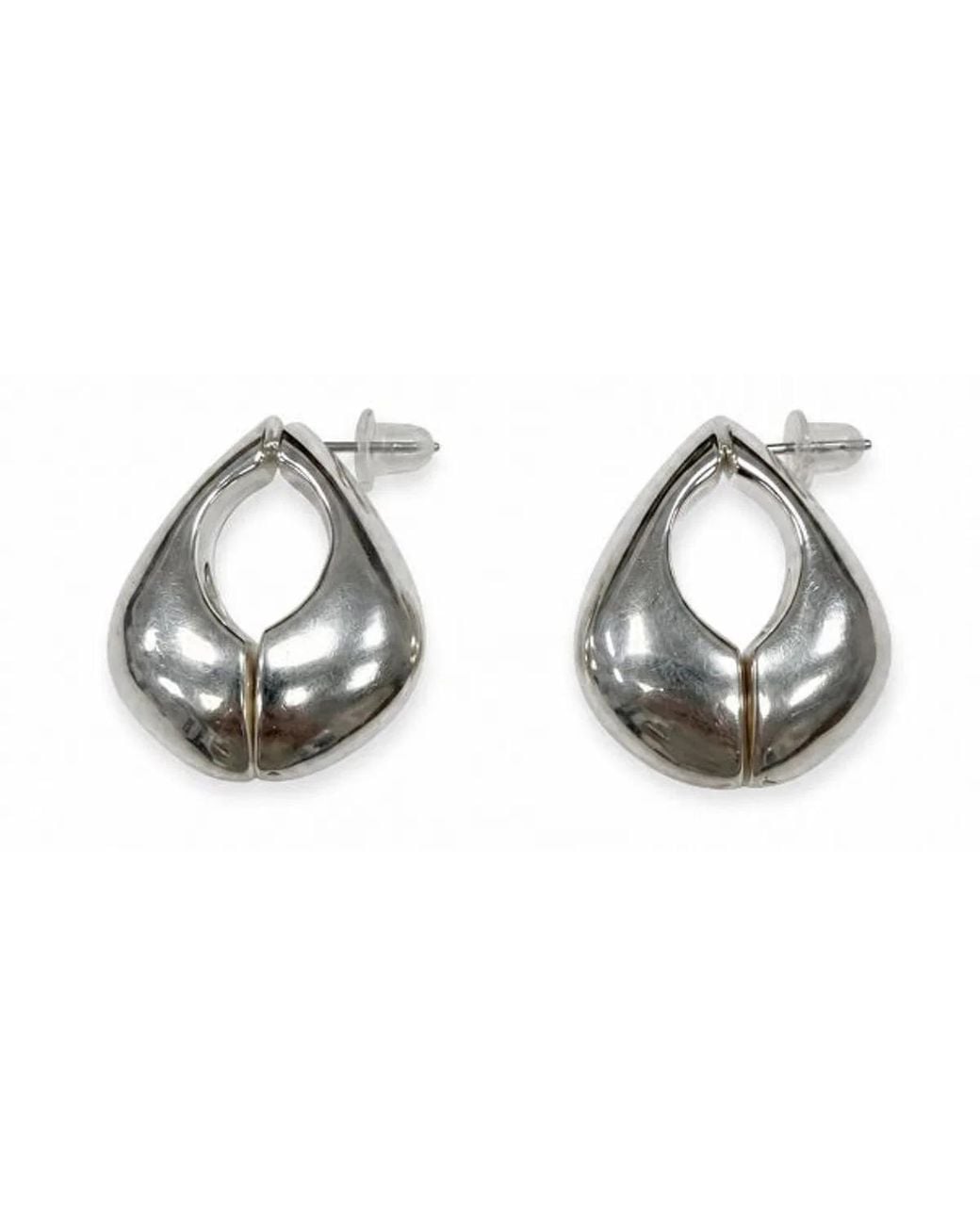 Soeur Black Polished Drop Engraved Bijoux
