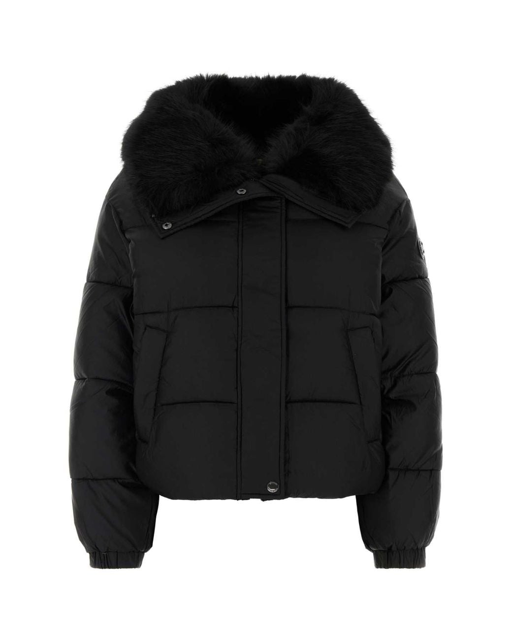 MICHAEL Michael Kors Black Padded Nylon Mini Jacket