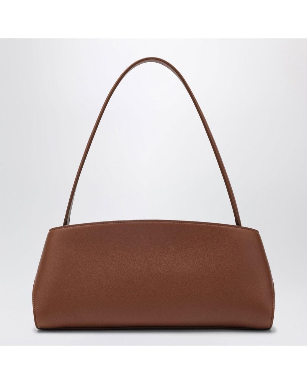Ferragamo Brown Hug Eastwest Shoulder Bag Cognac/Dark