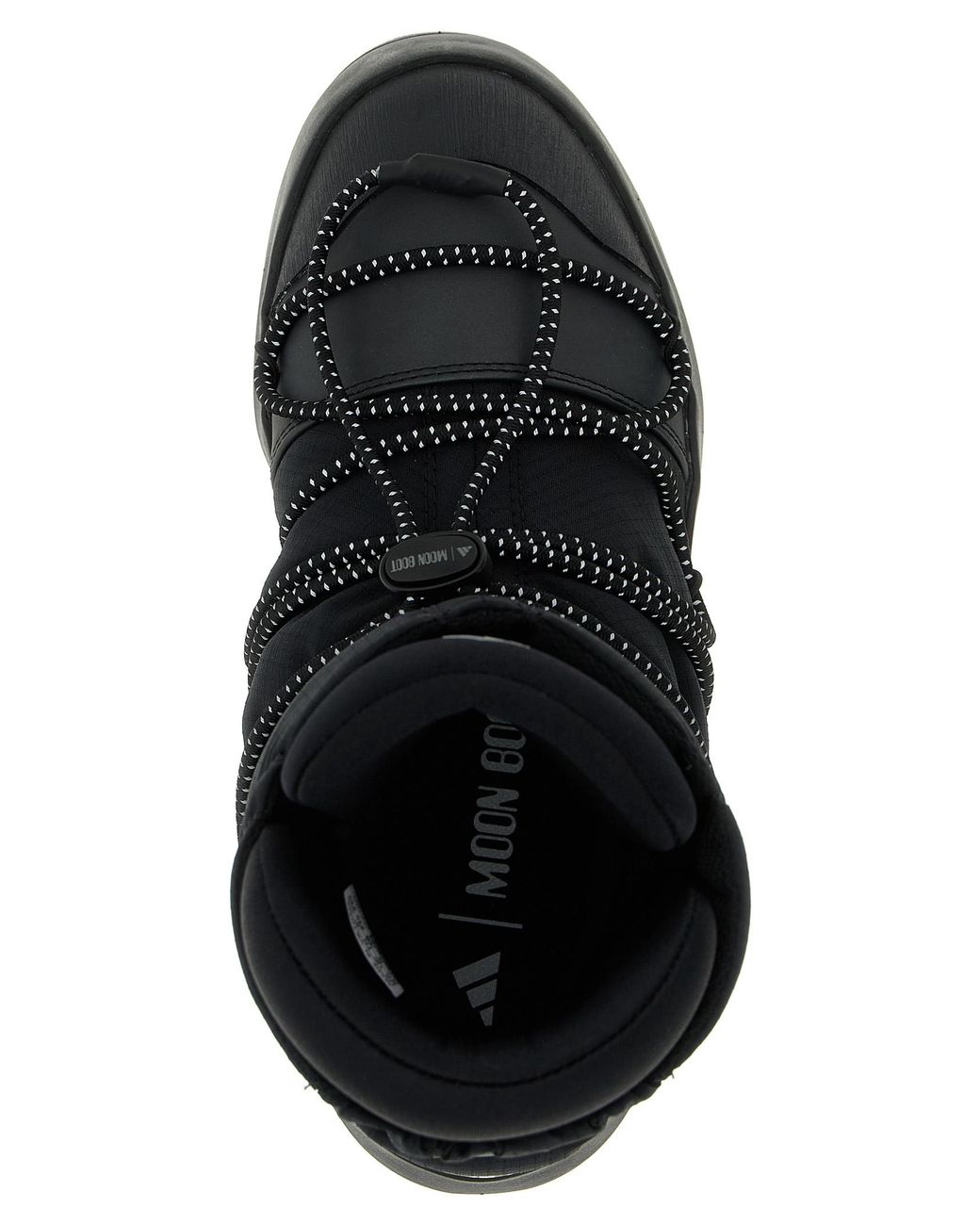 Adidas Originals Black 'Ace' Adidas X Moonboot Ankle Boots