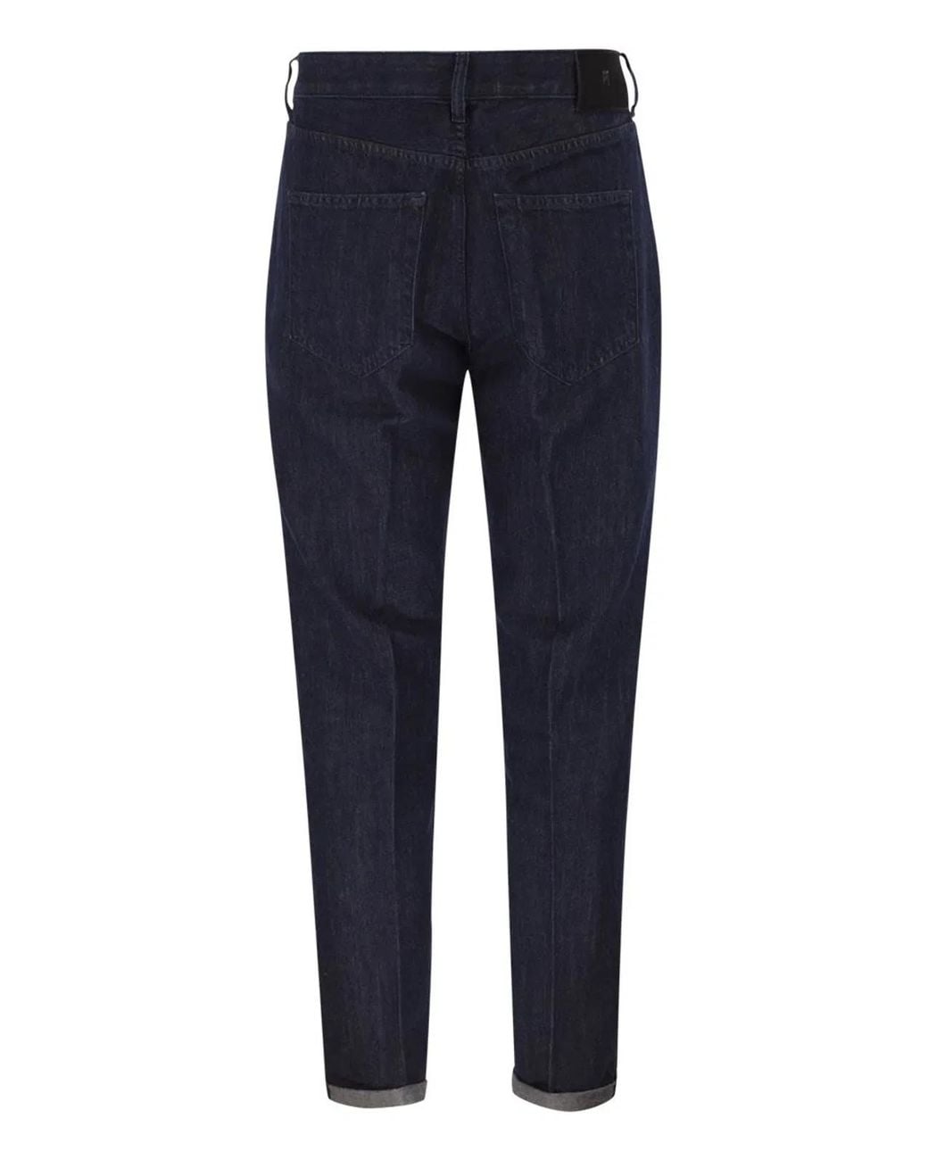 PT Torino Blue Tailored Cotton And Linen Blend Denim Jeans for men