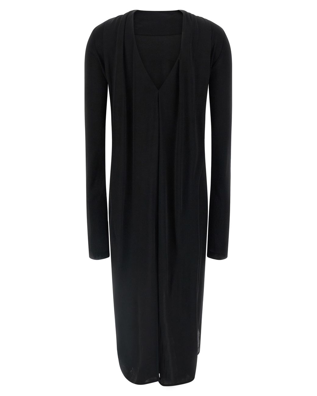 Totême Black 'Cocoon Cape' Dress
