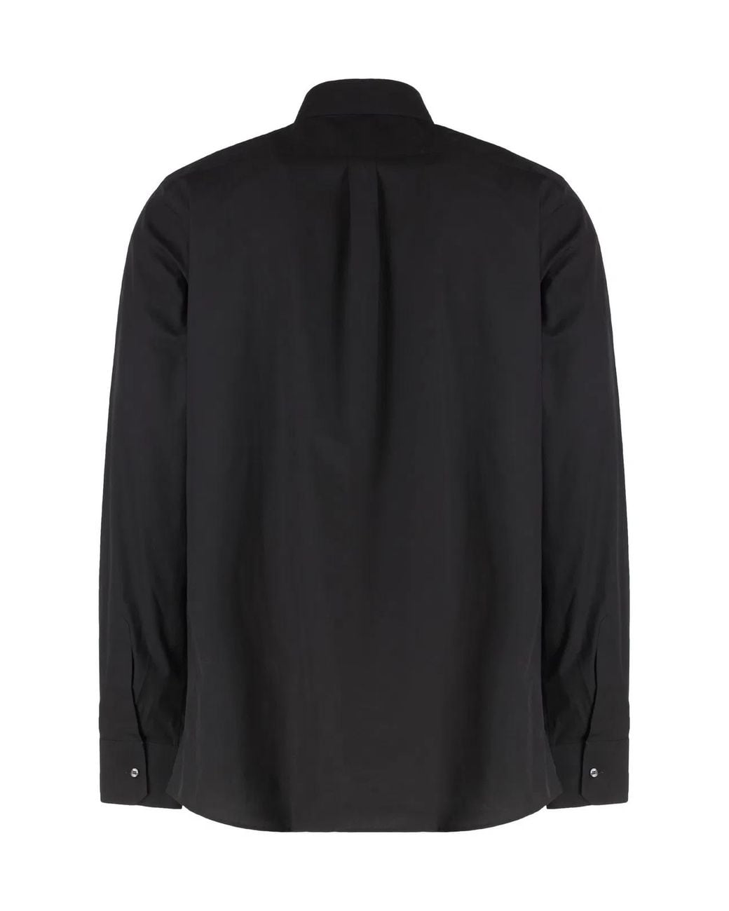 Dolce & Gabbana Black Dolce & Gabbana Martini Cotton Shirt for men