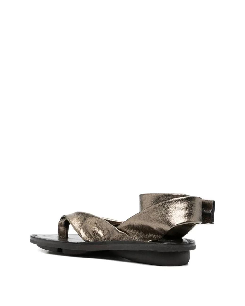 Trippen White "Sensual" Flat Sandals