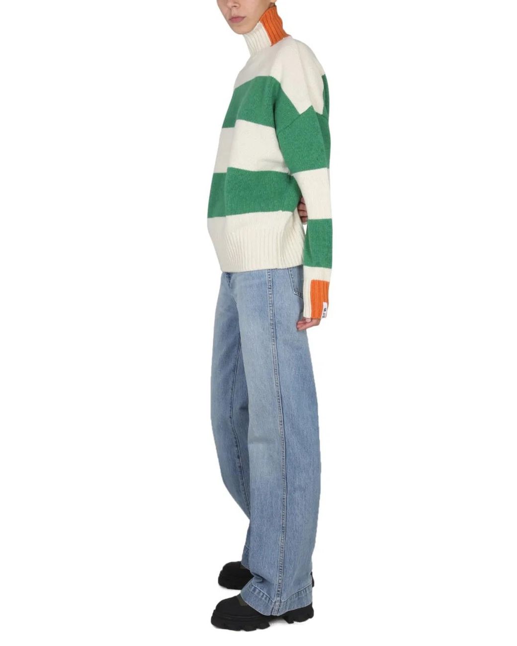 RIGHT FOR Green Rugby Shirt