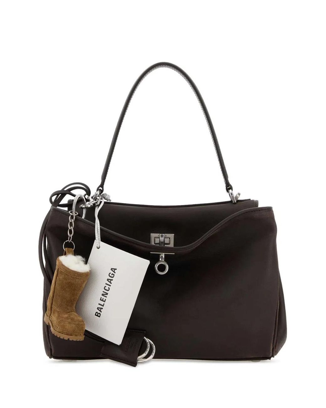 Balenciaga Black Rodeo Top Handle S