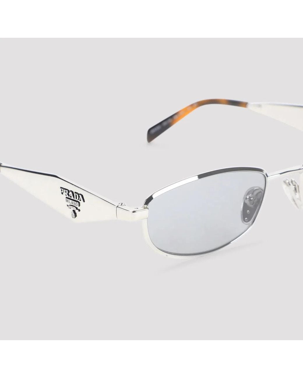 PANGAIA White Metal Sunglasses