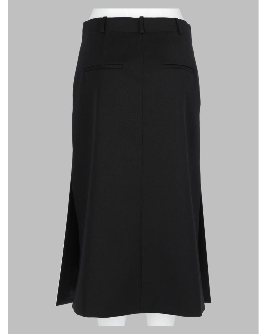 Fendi Black Luxury Skirt