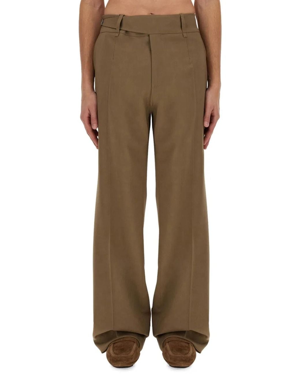 Dolce & Gabbana Natural Dolce & Gabbana Tailored Pants for men