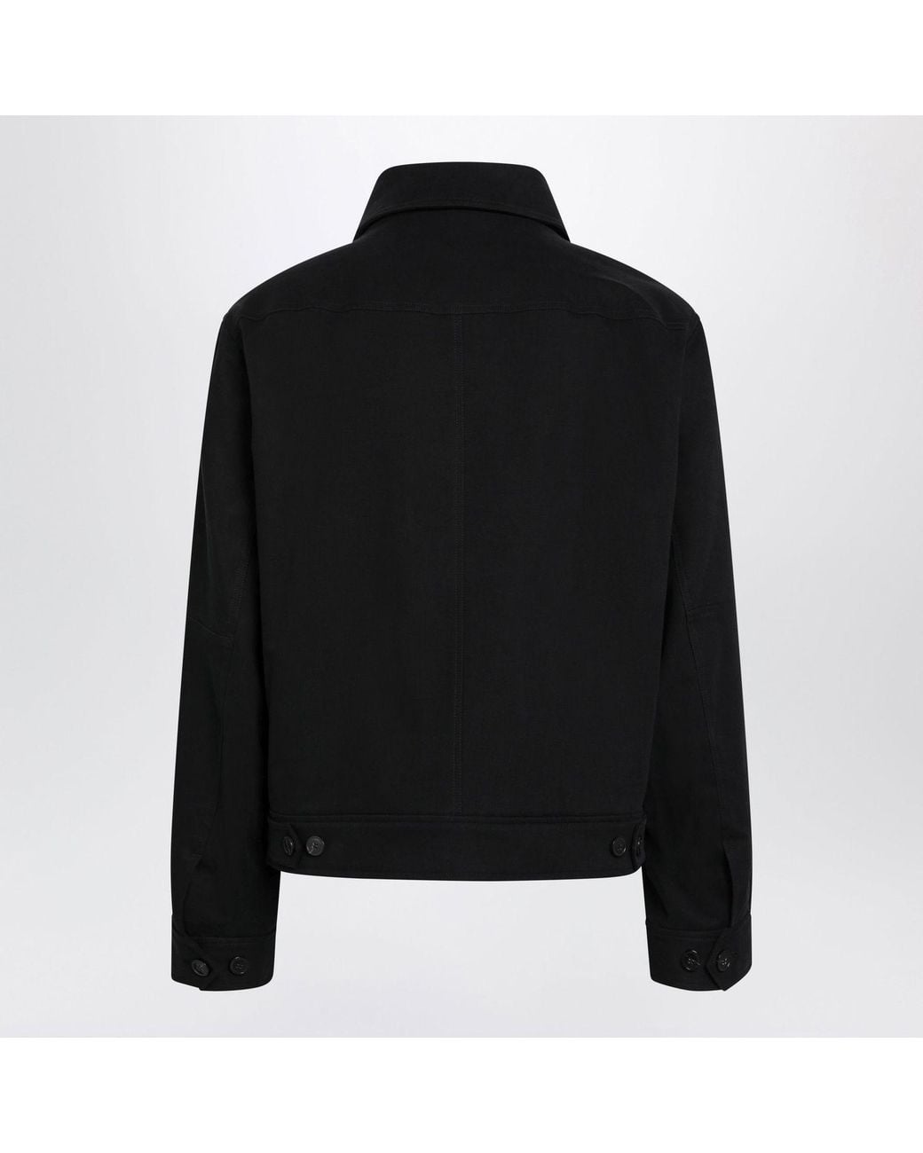 Dries Van Noten Black Cotton Jacket for men