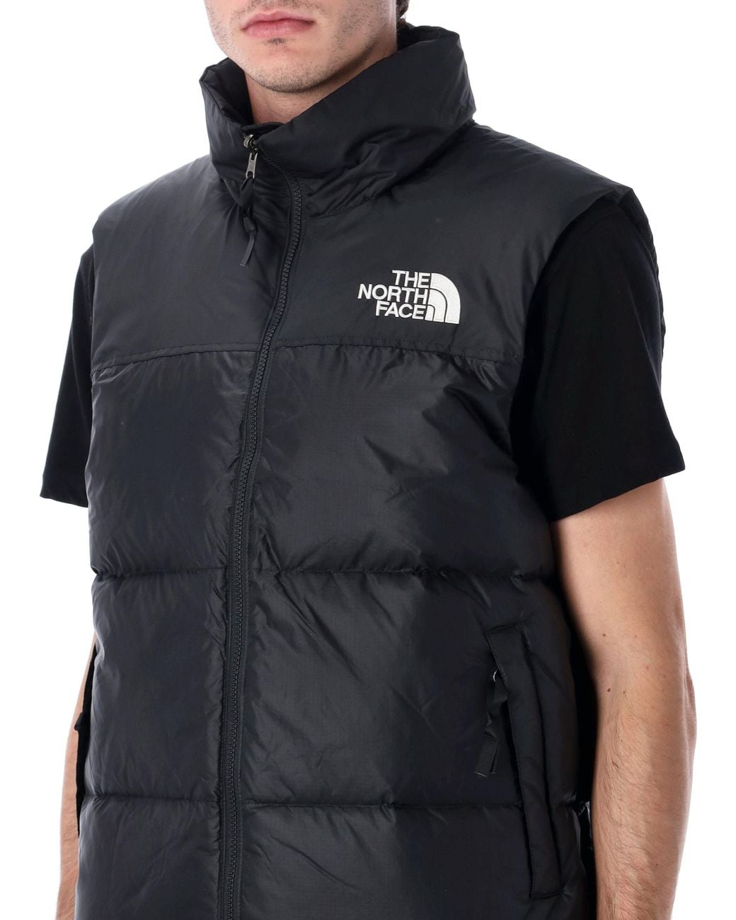 The North Face Black 1996 Retro Nuptse Down Gilet for men