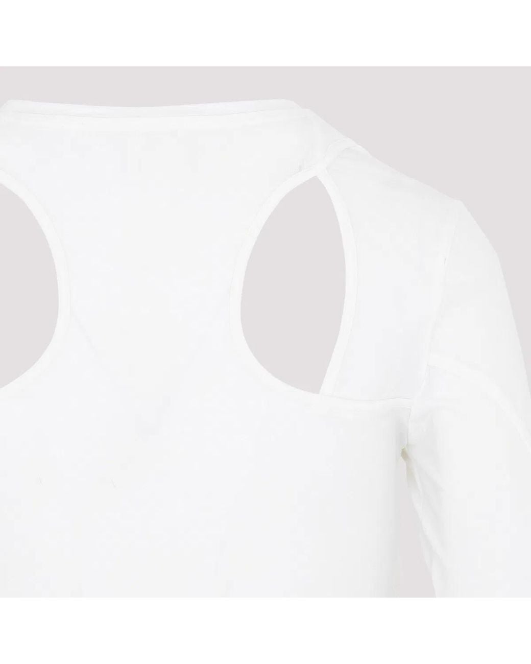 Givenchy White Stretch Nylon Top