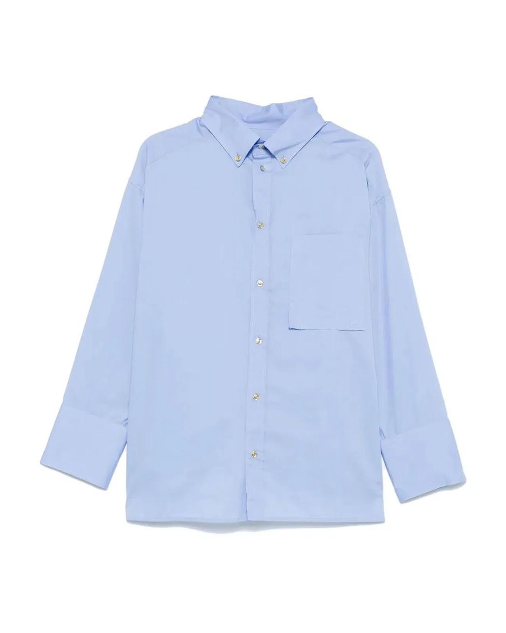 DARKPARK Blue Nathalie Popeline Shirt