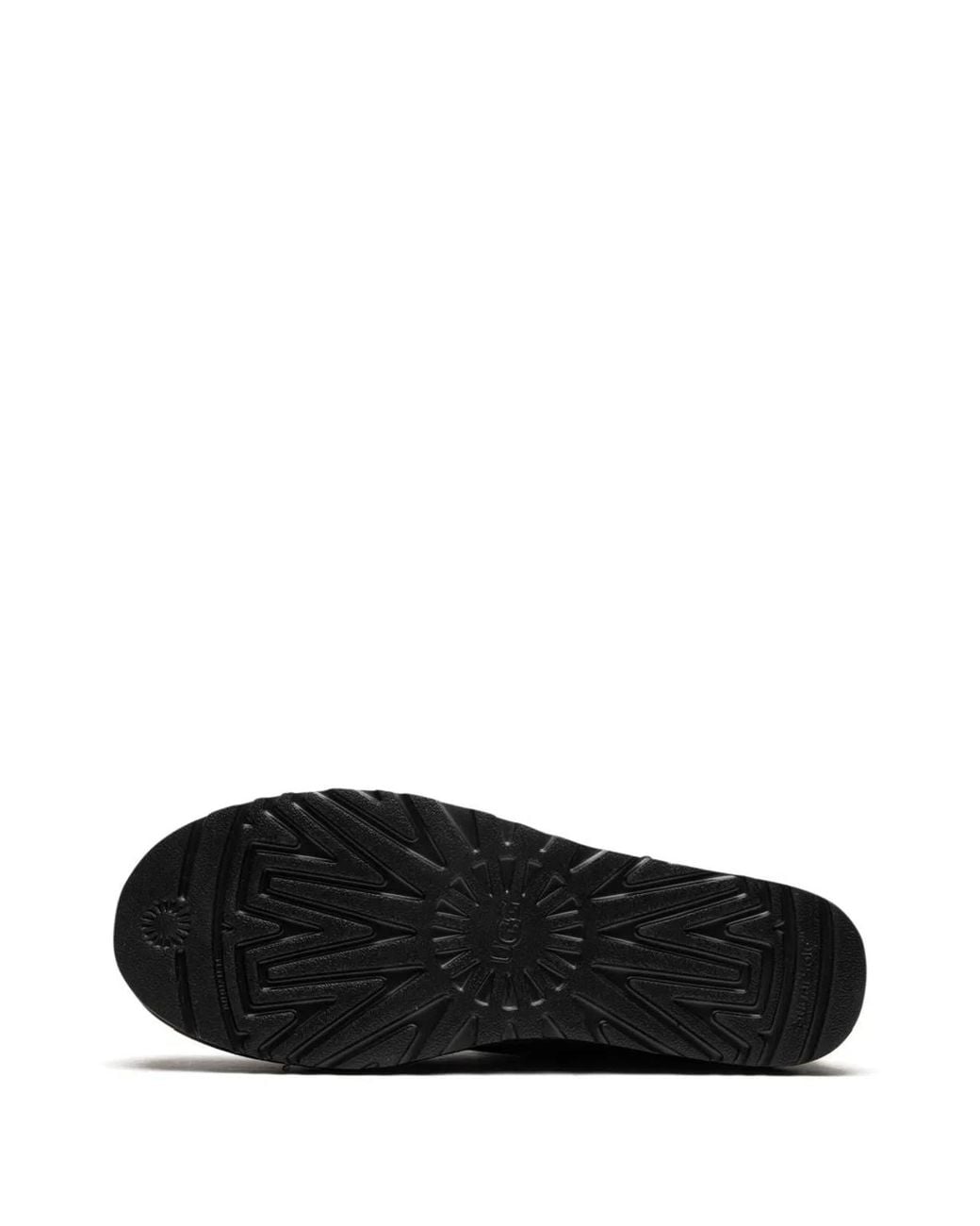 Ugg Black Classic Ultra Mini Suede Boots for men