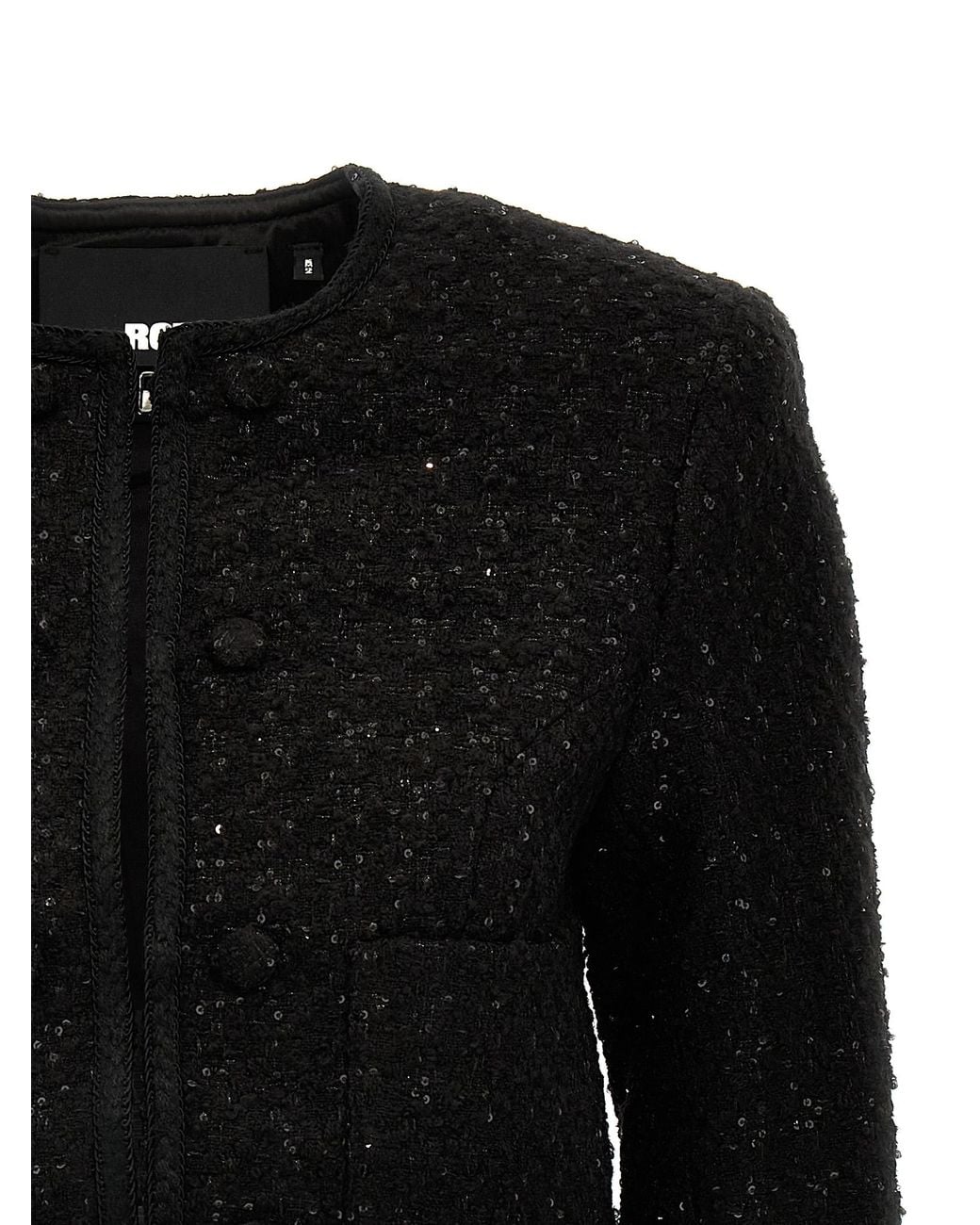 ROTATE BIRGER CHRISTENSEN Black Rotate Birger Christensen Sequined Blazer