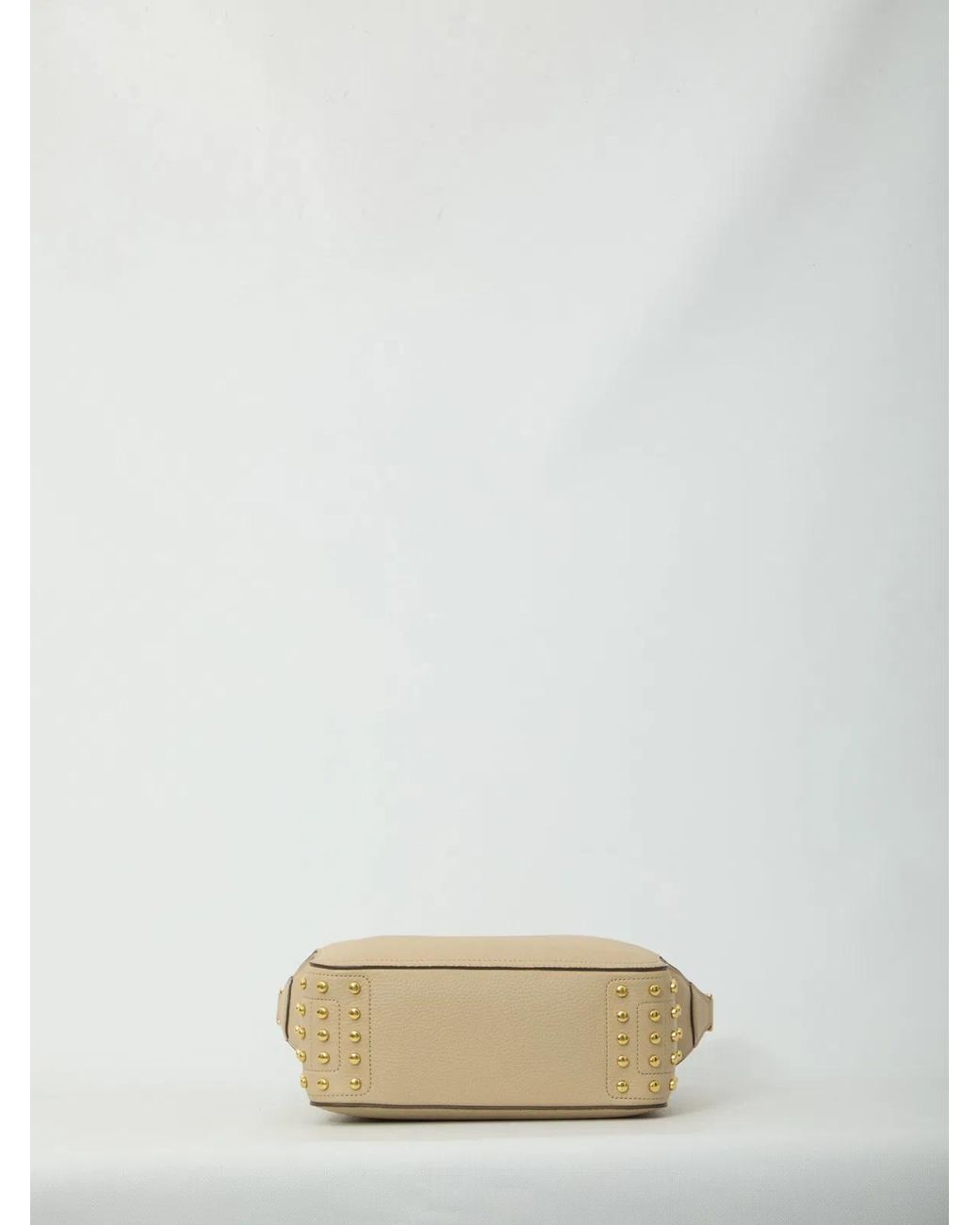 Tod's Natural Metal Dots Mini Leather Bag