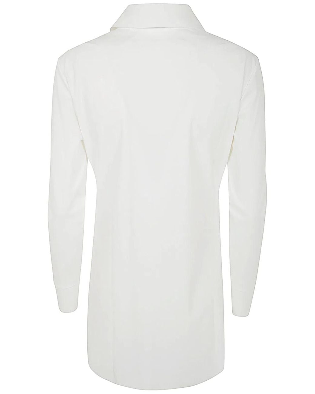Chiara Boni White Doris Shirt Jersey