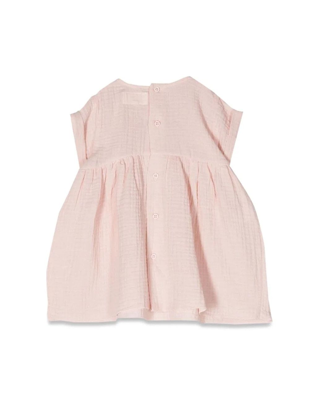 Teddy & Minou Pink Teddy & Minou Dress With Pockets