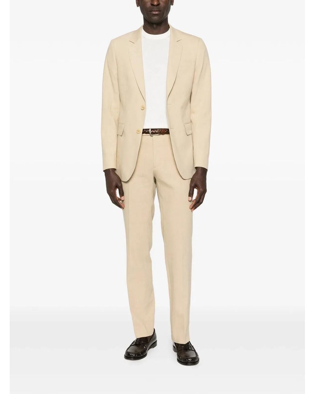 Lardini White Wool Sweater for men