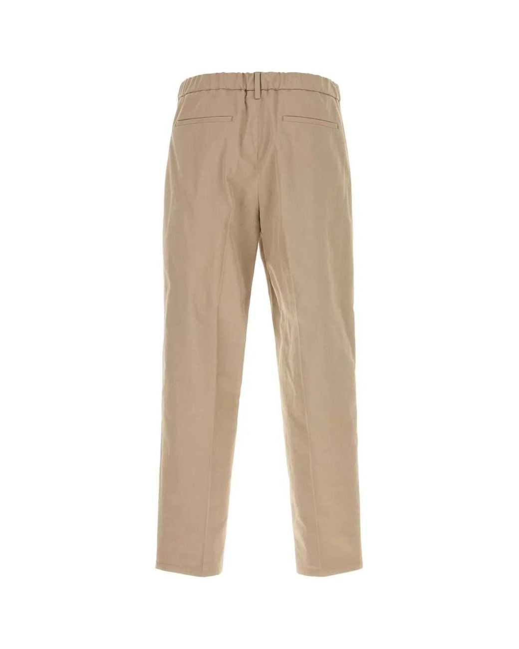 Jil Sander Natural Sand Cotton Pant for men