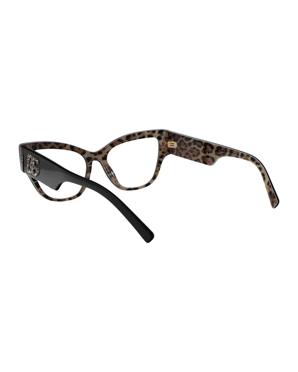 Dolce & Gabbana Brown Dolce & Gabbana On Leo Acetate Optical Glasses