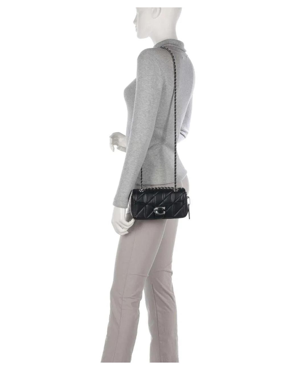 COACH Black Tabby 20 Crossbody