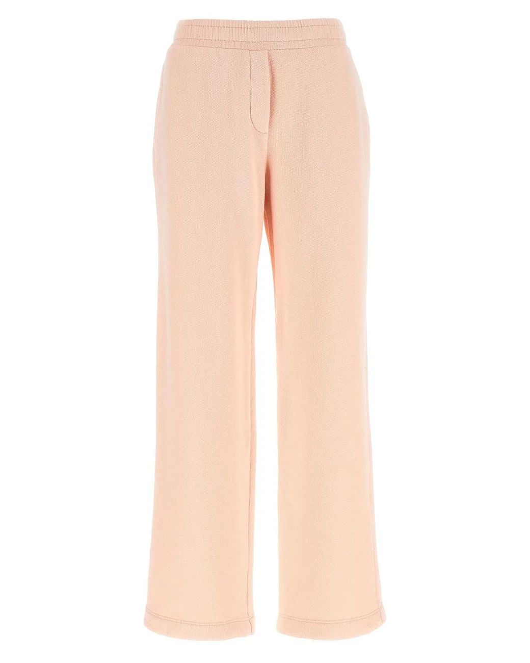Dolce & Gabbana Natural Dolce & Gabbana Logo Embroidery Joggers