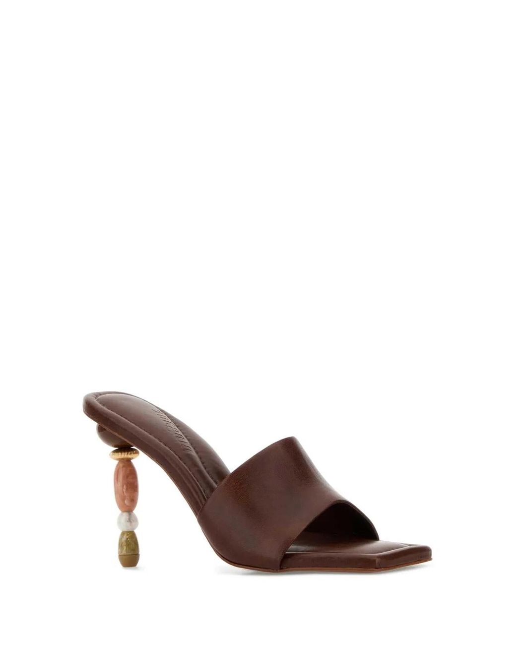 Cult Gaia Brown Mahina Sandal