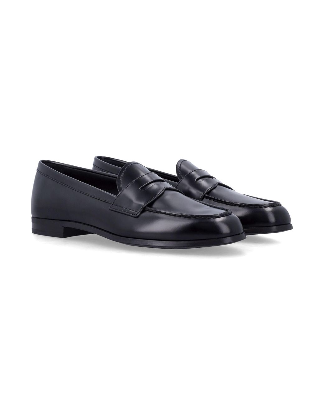 Church's Blue Natalie Leather Loafers