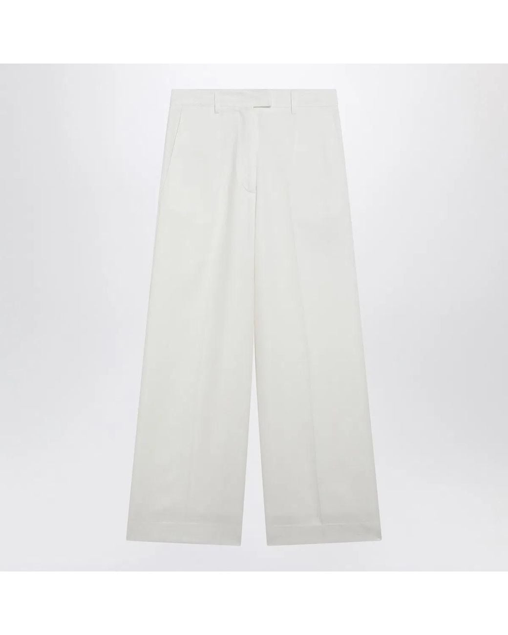 Frankie Shop White Brickell Woolblend Trousers