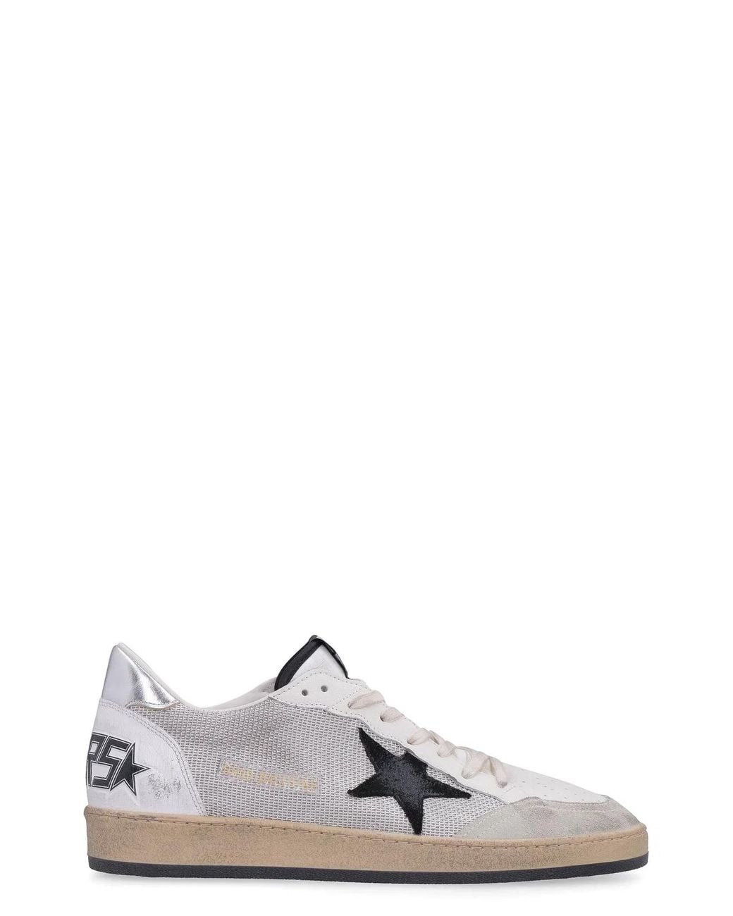 Golden Goose Deluxe Brand White Ball Star Low-Top Sneakers for men