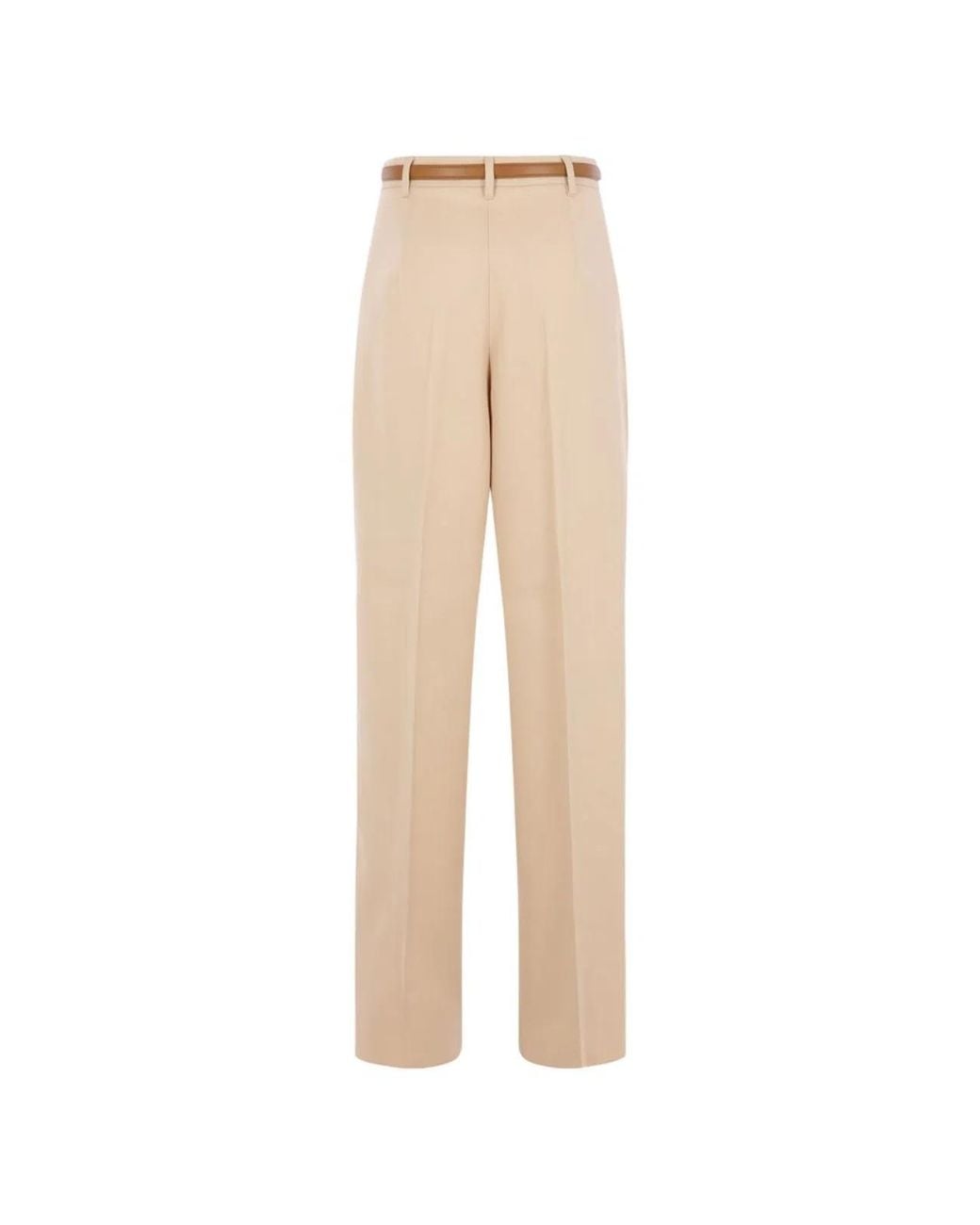 Max Mara Natural Cotone Trousers