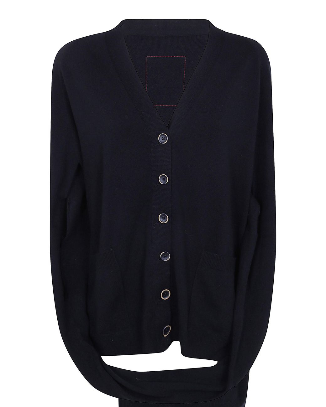 Uma Wang Blue Wrap Cardigan