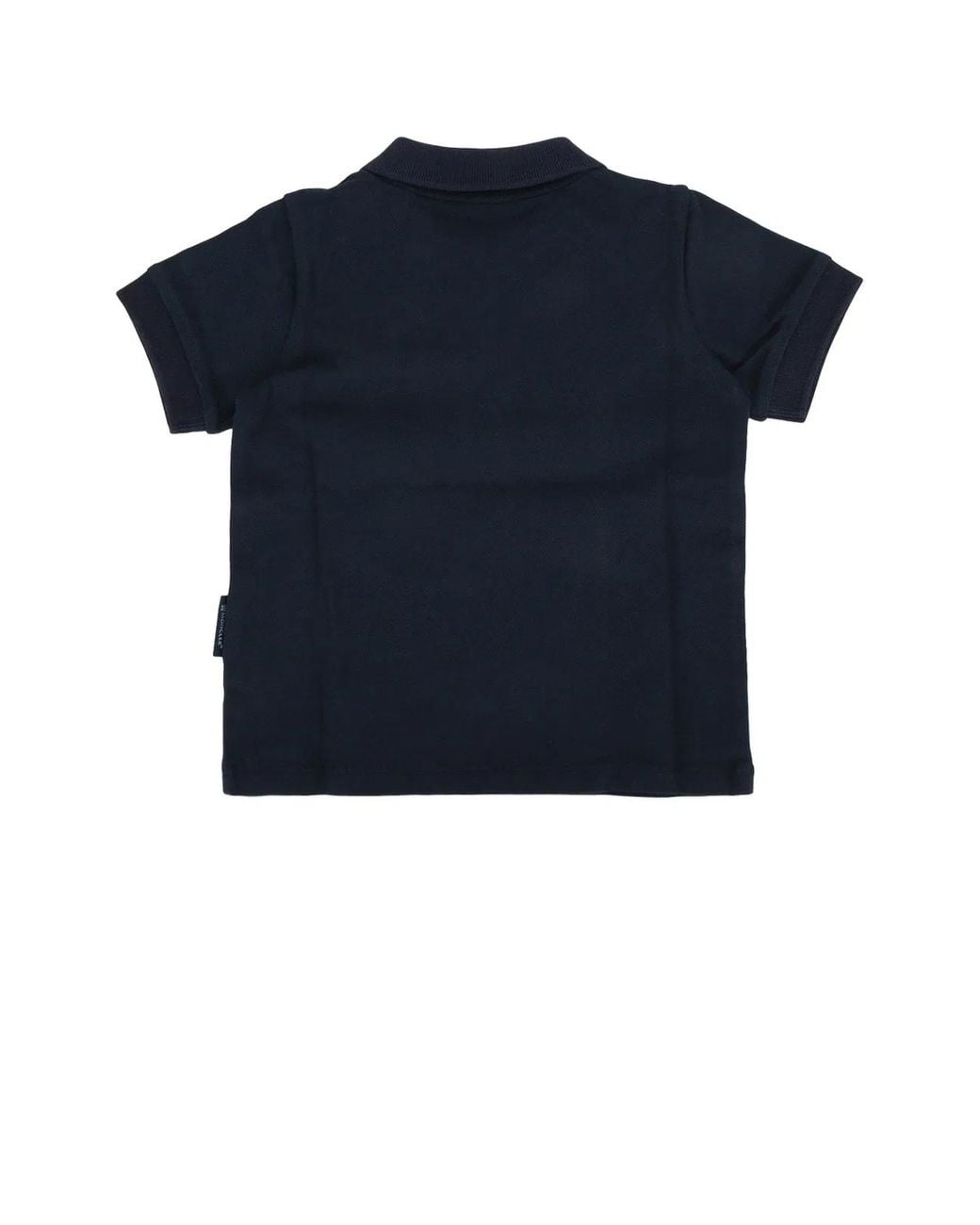 Moncler Blue Kids Short-Sleeve Polo Shirt