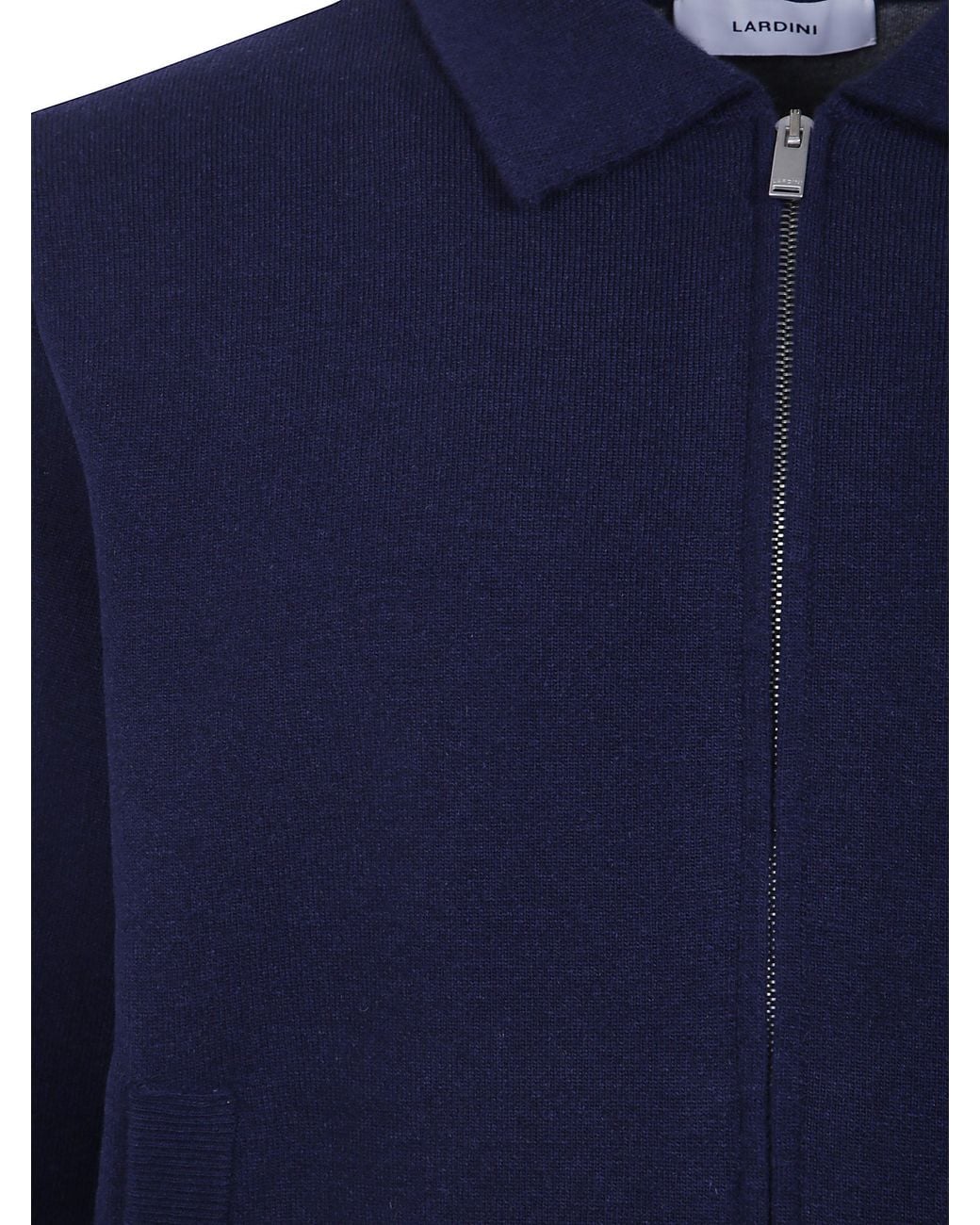 Lardini Blue Double Knit Jacket for men