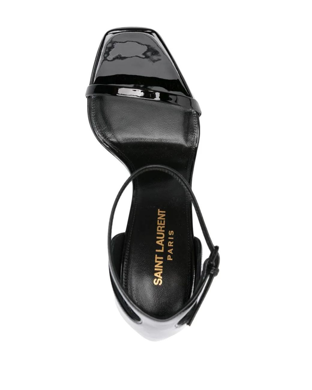 Saint Laurent White Opyum Sandals