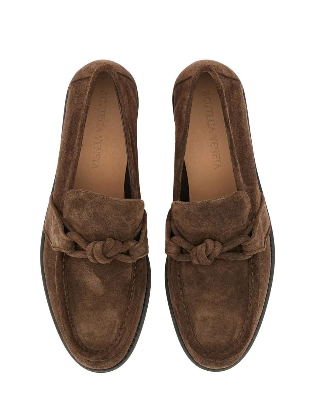 Bottega Veneta Brown Loafers Astaire Calf Leather