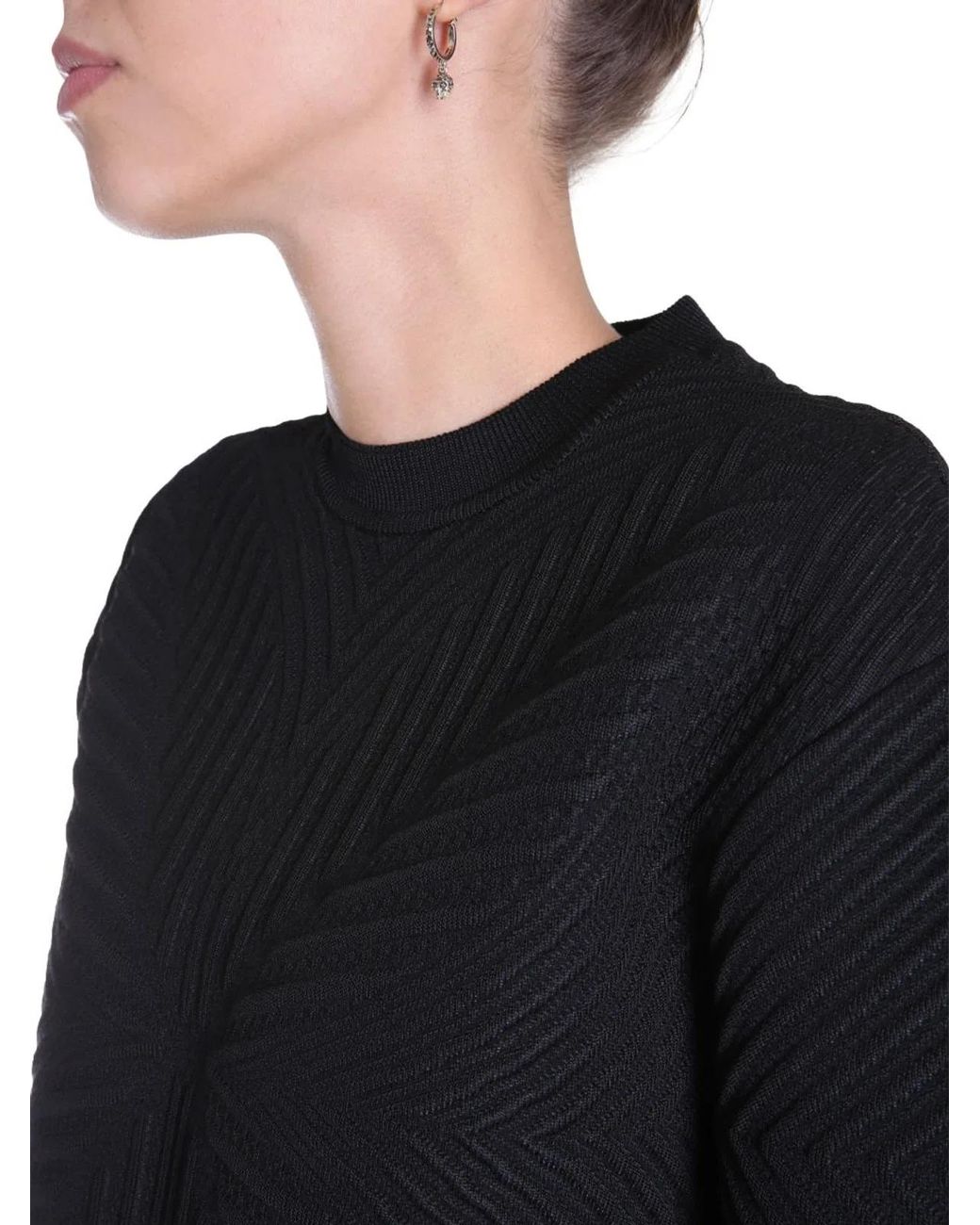 McQueen Blue Crew Neck Sweater