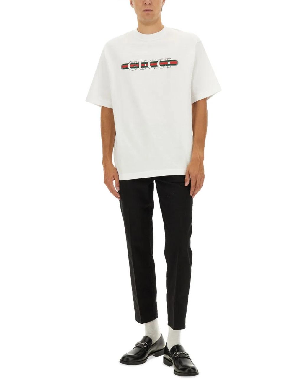 Gucci Black Slim Fit Pants for men
